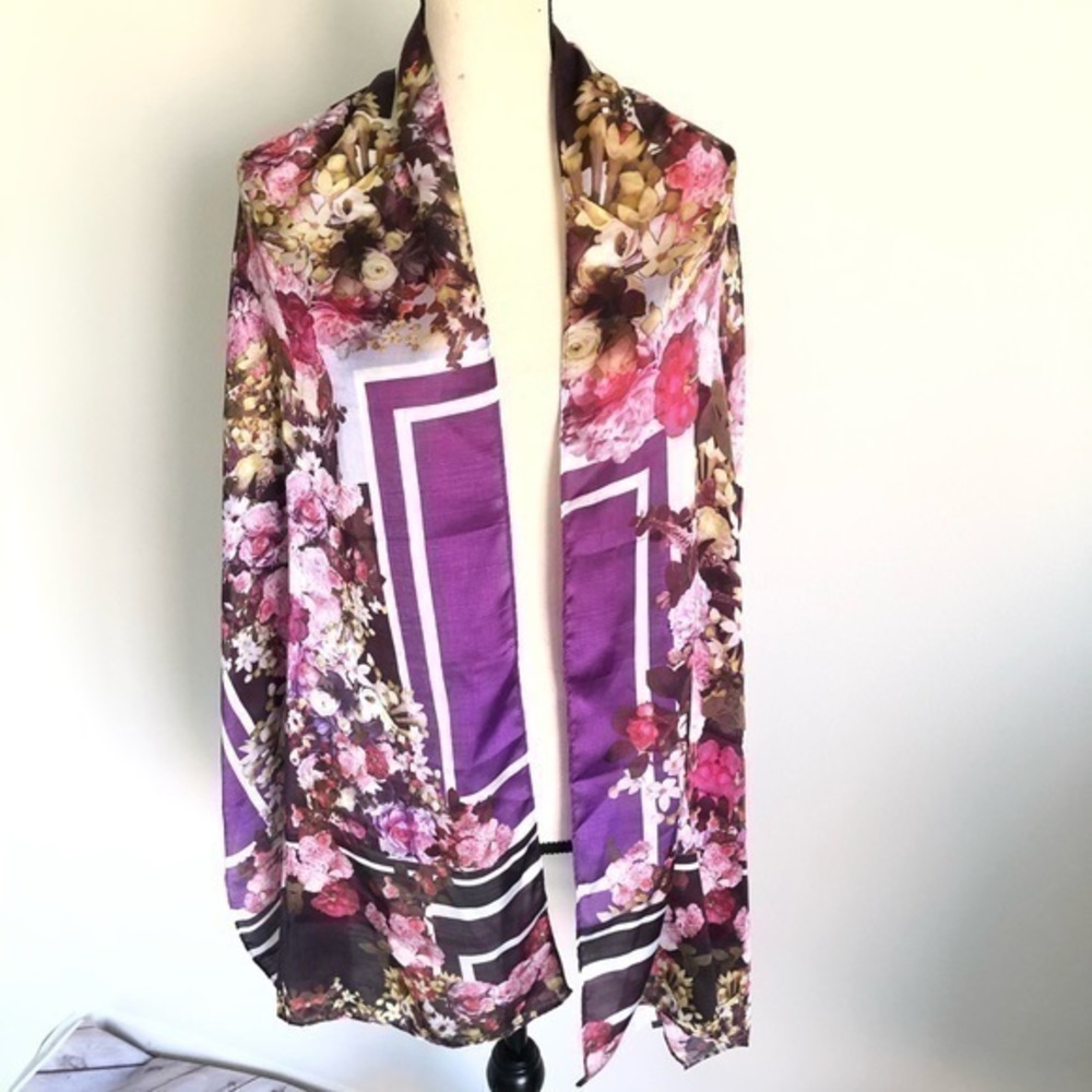 Echo Floral Scarf
